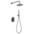 Conjunto de ducha Negro Mate Olimpo Imex