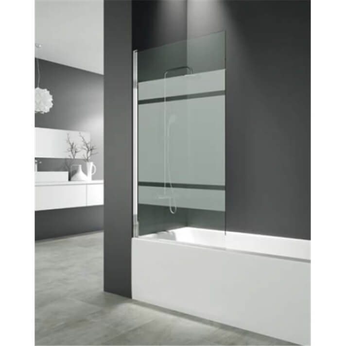 Mampara frontal ba&ntilde;era abatible decorado OPEN GME