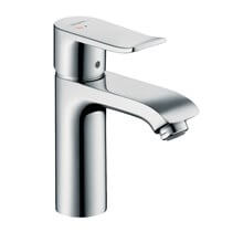 Grifo de lavabo monomando Metris 110 Coolstar con desagüe automático Hansgrohe