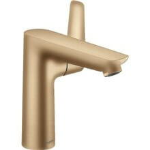 Grifo de lavabo monomando Talis 150 bronce cepillado con desagüe automático Hansgrohe
