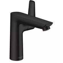 Grifo de lavabo monomando Talis 150 negro mate desagüe automático Hansgrohe