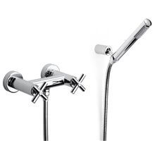 Grifo ducha bimando exterior Loft Roca