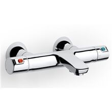 Grifo bañera-ducha termostático exterior T-500 Roca