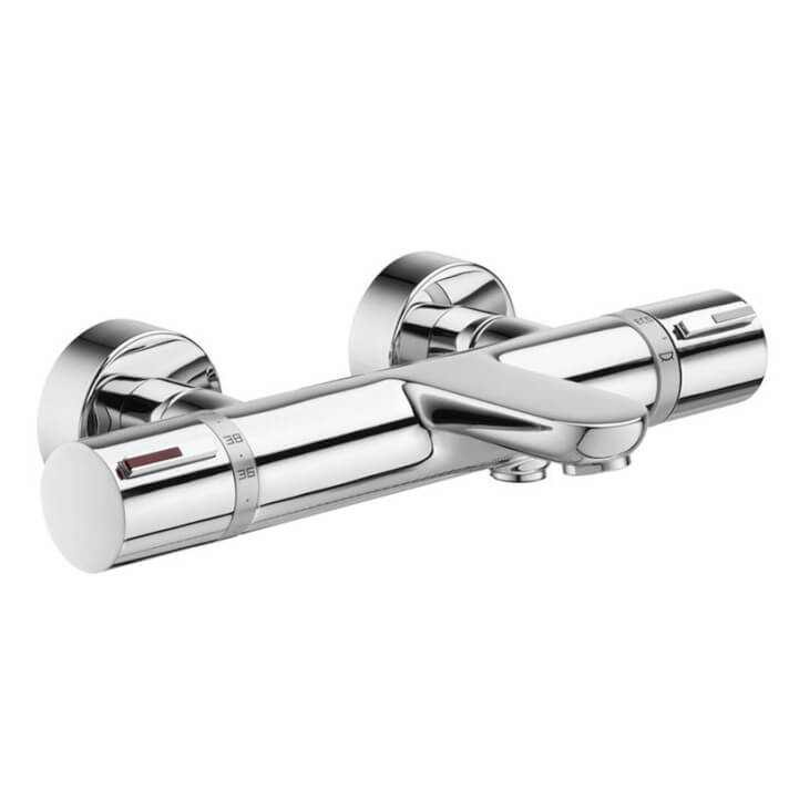 Grifo ba&ntilde;era y ducha termost&aacute;tico exterior T-1000 Roca