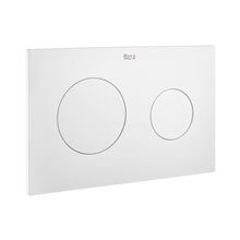 Placa PL10 Dual blanco One Roca