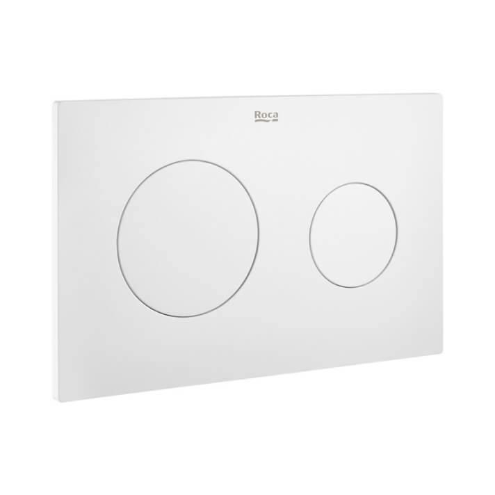 Placa PL10 Dual blanco One Roca
