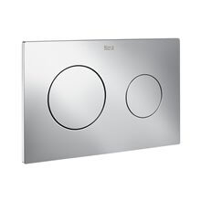 Placa PL10 Dual cromado One Roca