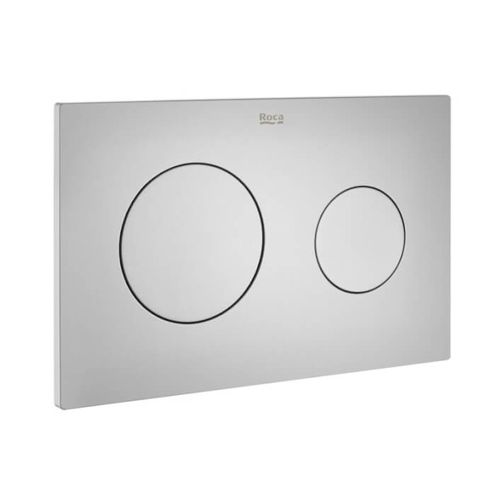 Placa PL10 Dual Lacado Gris One Roca