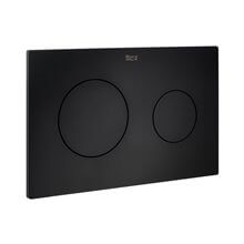Placa PL10 Dual Negro Mate One Roca