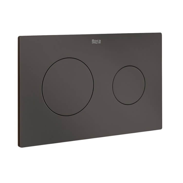 Placa PL10 Dual Marrón Mate Roca