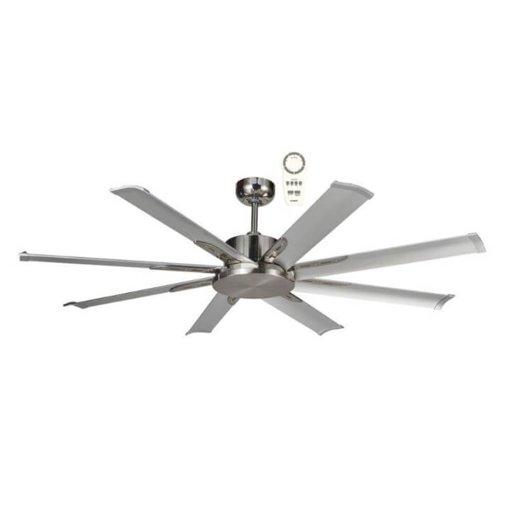 Ventilador de techo Albatros Mini DC Plateado Martec