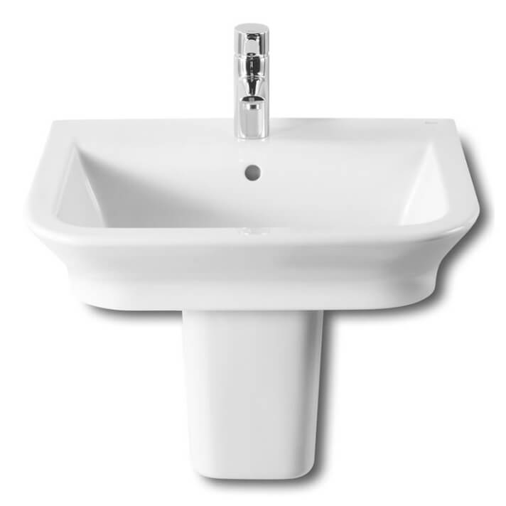 Lavabo semipedestal The Gap 60x47cm Roca