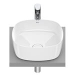 Lavabo sobrencimera Inspira Soft Roca 37x37