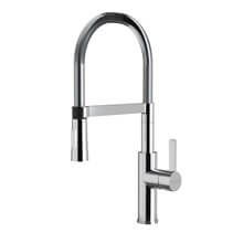 Grifo de fregadero Alpina Chrome Metal Clever