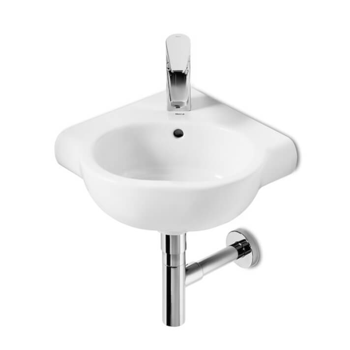 Lavabo mural Meridian 35x35cm Roca