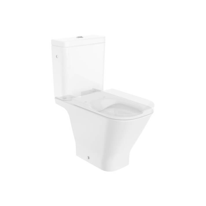 Taza para tanque bajo Rimless The Gap Square Roca 