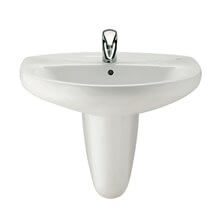 Lavabo semipedestal Victoria 52x41cm Roca