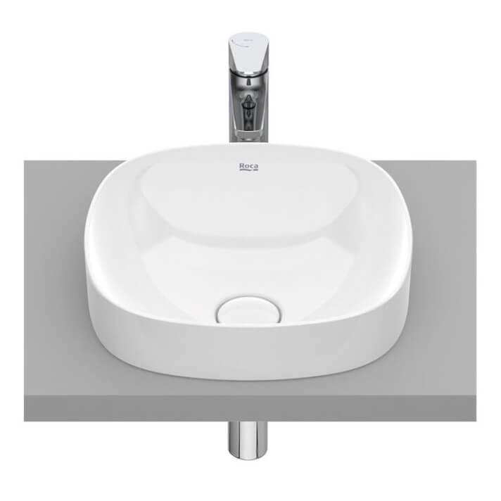 Lavabo de encimera Inspira Soft Roca 37x37