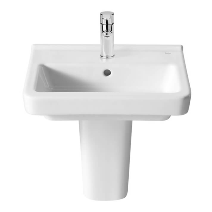 Lavabo semipedestal Dama 45x32cm Roca