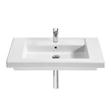 Lavabo mural o sobremueble Prisma 80x45cm Roca