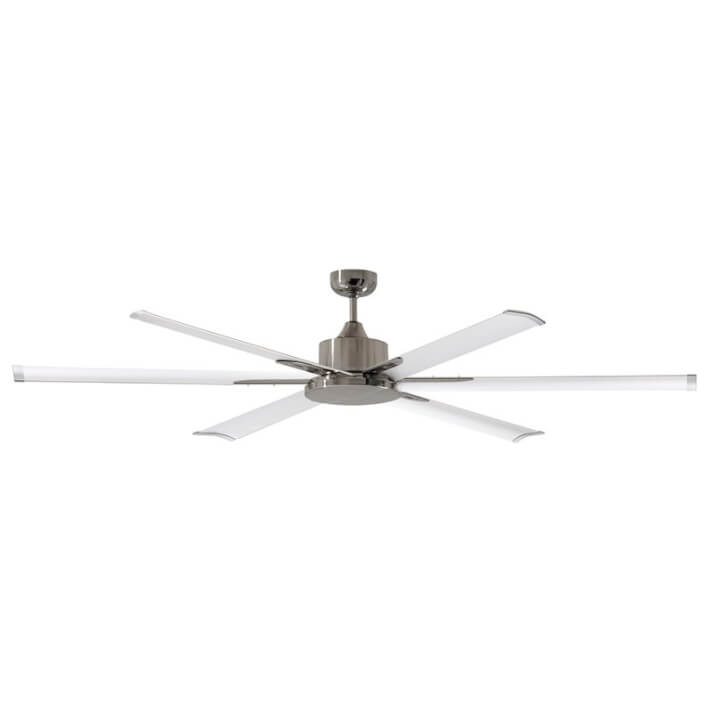 Ventilador de techo Albatros DC 210 Plateado Martec