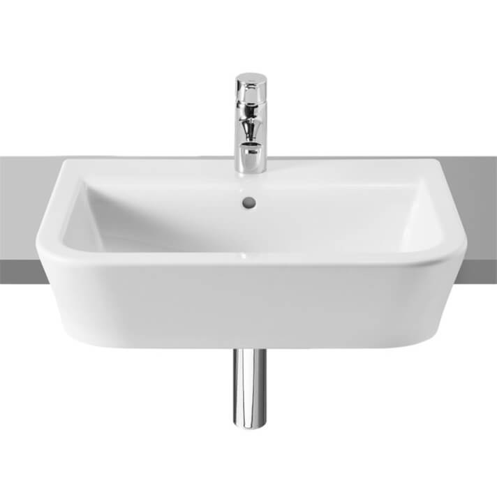 Lavabo semiencastrado The Gap 56x40cm Roca
