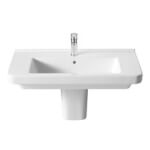 Lavabo semipedestal Dama 85x46cm Roca