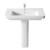Lavabo con pedestal Dama 85x46cm Roca