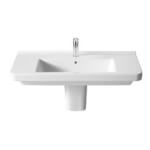 Lavabo semipedestal Dama 100x46cm Roca