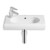 Lavabo mural o semipedestal Meridian 55cm izda