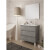 Mueble con lavabo 80 cm Cemento Bolton BañoStar