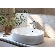 Lavabo sobrencimera 55x39 Round Roca 