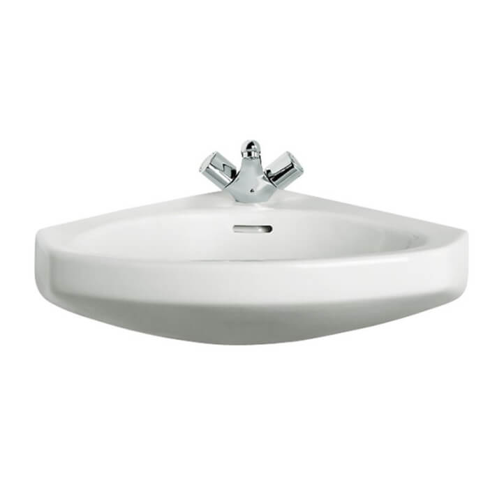 Lavabo mural Estudio Angular 44x52cm Roca