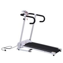 Cinta de correr con pantalla LCD blanca Homcom