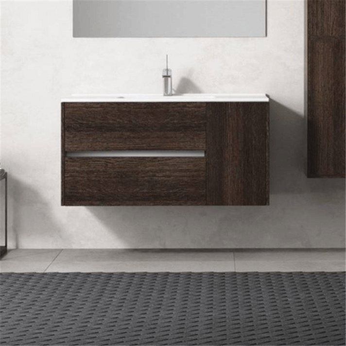 Mueble con lavabo 100 Roble Evasi&oacute;n &Iacute;taca TEGLER