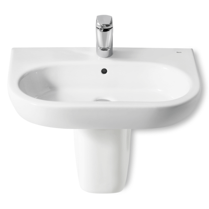 Lavabo semipedestal Meridian 65x46cm Roca