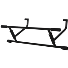 Barra de pullup para puerta de color negro Homcom