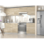 Cocina 240cm sonoma Economy Tarraco