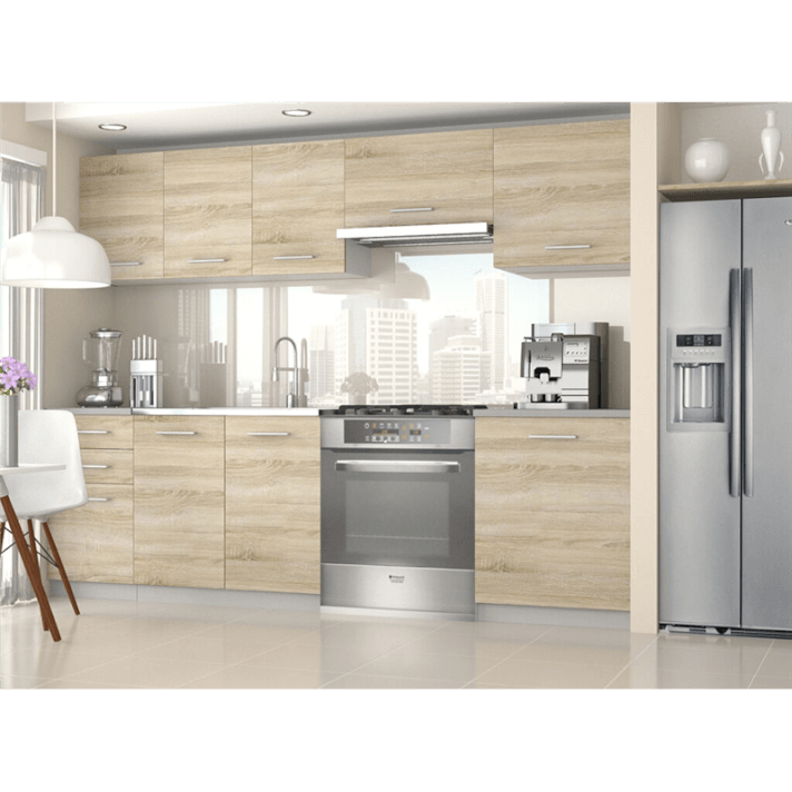 Cocina 240cm sonoma Economy Tarraco