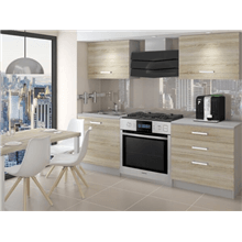 Cocina 120cm sonoma Saturno Tarraco