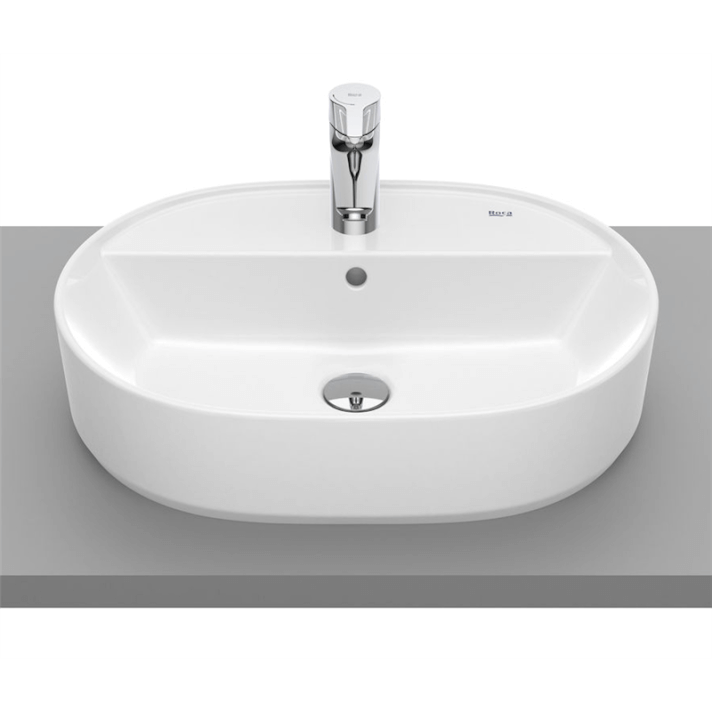 Lavabo sobre encimera 55x40 Round ROCA