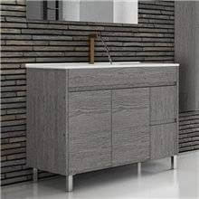 Mueble con lavabo 80 Roble Smoky Ísquia TEGLER
