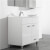 Mueble con lavabo 80 Blanco brillo Samos TEGLER