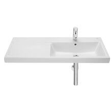 Lavabo mural 100 con cubeta lateral Alter Roca