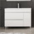 Mueble con lavabo 80 Blanco brillo Caprera TEGLER