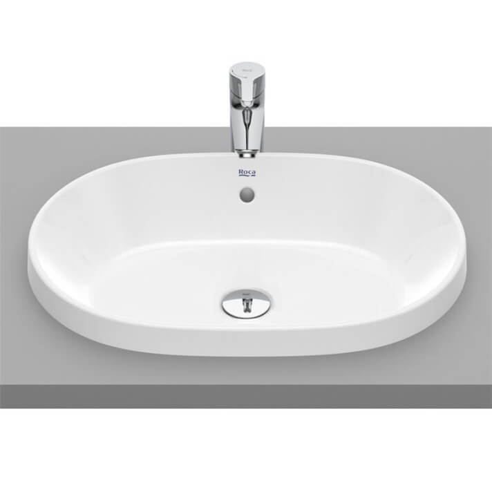 Lavabo encastrado 55x39 Round Roca