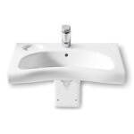 Lavabo mural Meridian 70x57cm Roca