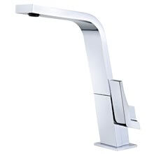 Grifo de cocina monomando con caño alto cromo TEKA