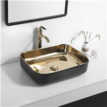 Lavabo sobrencimera Gold Black TCOEX