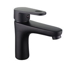 Grifo para lavabo negro mate Blossom TCOEX